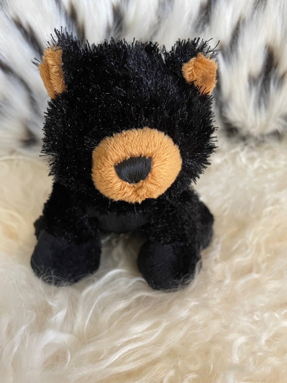 Webkinz Mini Black Bear Plush